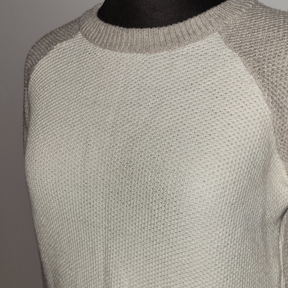Orvis Womens Crew Neck Sweater Size Small Viscose Cotton Long Sleeve Pullover